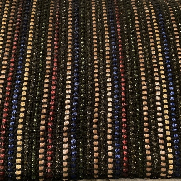 Stella and Dot Shimmering Weave Clutch with Fringe. NWOT - Picture 5 of 7